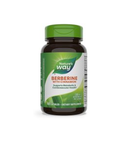 Berberine with Cinnamon. Supports Metabolic & Cardiovascular Health