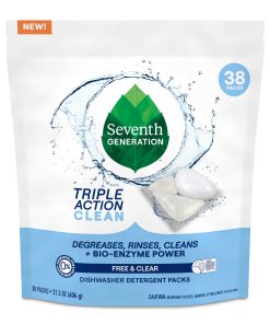 Multi-Chamber Dishwasher Detergent Packs