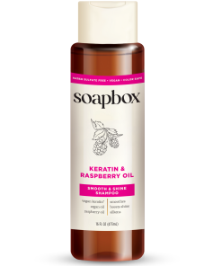 Vegan Keratin & Raspberry Seed Oil Smoothing Shampoo
