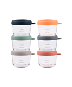 Glass Baby Food Jars Set - 5oz