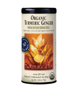 Organic Turmeric Ginger Green Tea