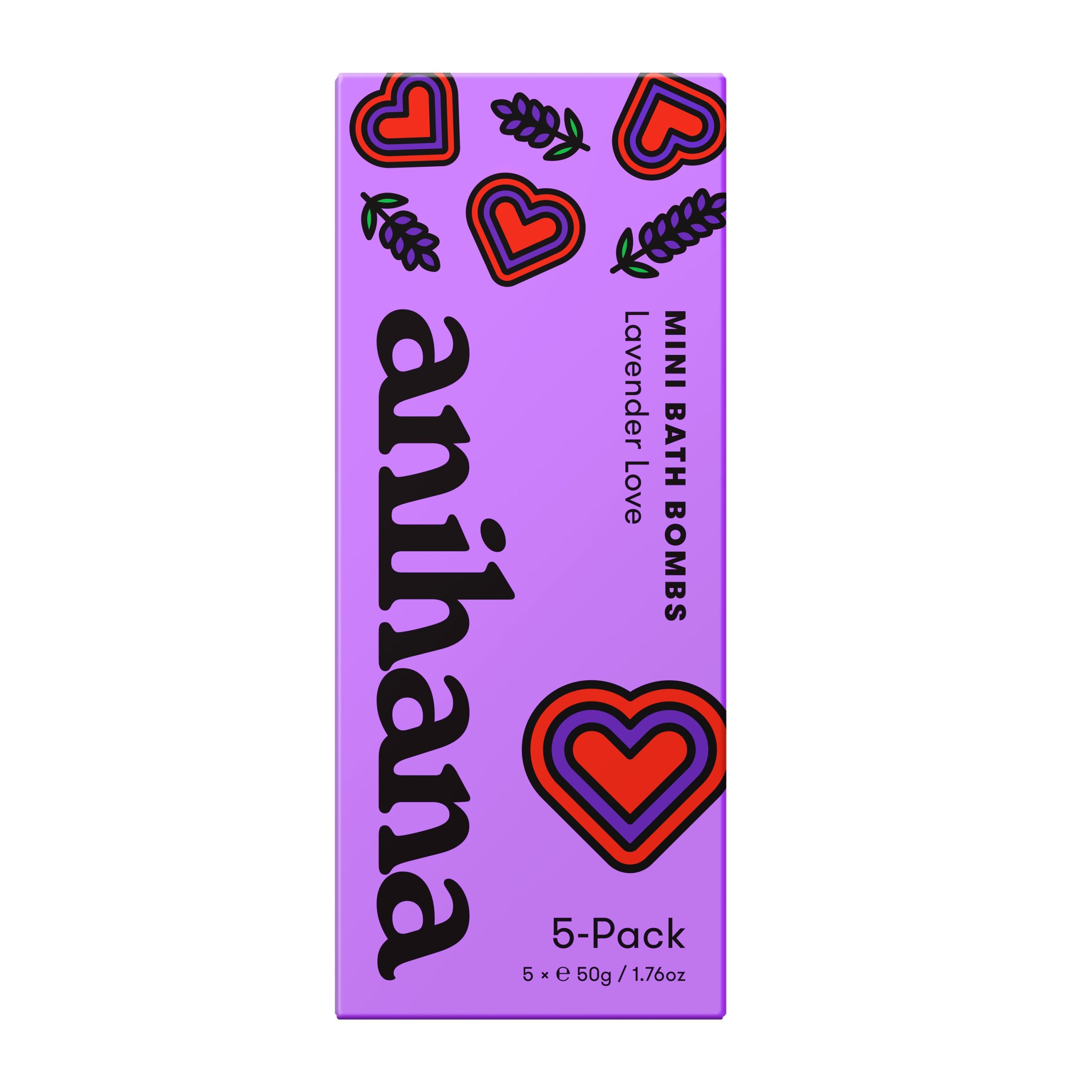 4AnihanaMiniBathBombs5pkLavenderLoveFront.jpg