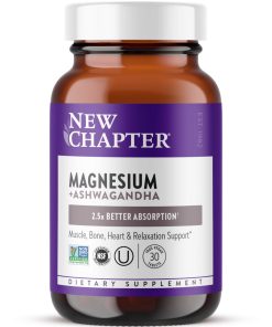 Magnesium + Ashwagandha. Muscle. Bone. Heart. Relaxation Support