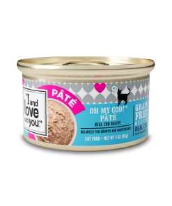 Oh My Cod! Pate Grain-Free Canned Cat Food. 3 oz