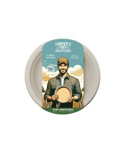 7 Farmer's Fiber Collection Round Plate