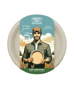 10 Farmer's Fiber Collection Round Plate