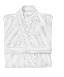 Unisex Organic Waffle Robe
