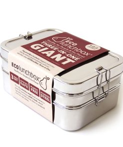 Three-in-One Giant Stainless Steel Lunch Box