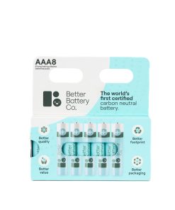 AAA Alkaline Batteries - Zero-Waste. Carbon-Neutral