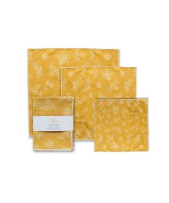 Reusable Gift Wrap Set - Certified Organic Cotton