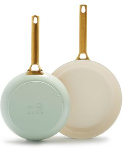 Reserve Nonstick. Ceramic Open Fry Pan Set. 10 and 12