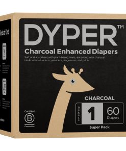 Charcoal Enhanced Diapers – Rash Relief with Ultra-Absorbent. FSC-Certified™ Core
