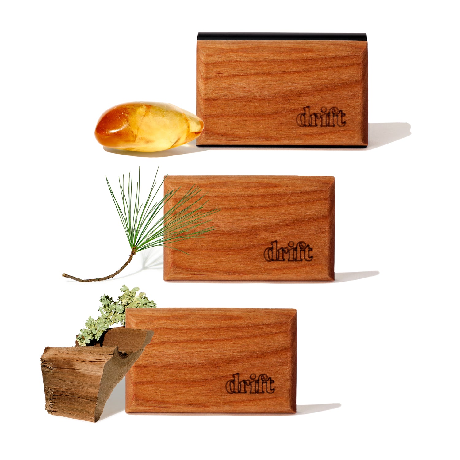 Drift_3-Pack_Wood_Starter_Kit_Amber_Teak_Pine_Front.jpg