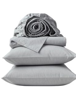 Organic Crinkled Percale™ Sheet Set