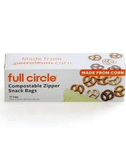 Compostable Zipper Snack Bags