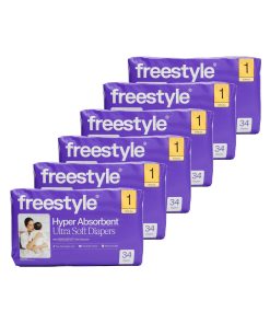 Tree Free Bamboo Diaper - One Month Supply