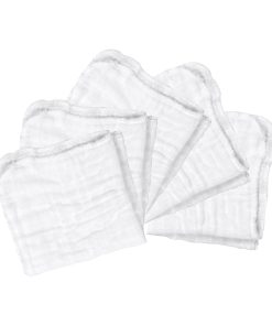 100% Certified Organic Cotton. All Purpose Cloth Wipes
