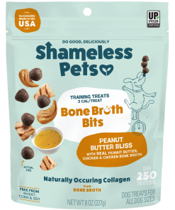 Peanut Butter Bliss Bone Broth Training Treats