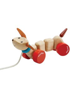 Happy Puppy Pull Toy for Toddlers