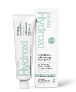 Hydroxi™ Premium Toothpaste - Sensitive + Whitening w/nano hydroxyapatite