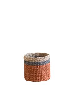 Abaca Cylinder Tabletop Basket