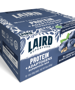 Blueberry Sunflower Butter Protein Bars