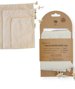 Cotton Muslin Bulk Shopping Bags Pack