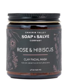Rose & Hibiscus Clay Face Mask