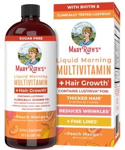 Liquid Morning Multivitamin + Hair Growth. 30 fl oz