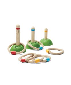 Wooden Meadow Ring Toss Action Game