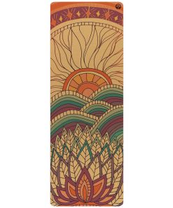 Aura Cork Yoga Mat - Mountain Magic