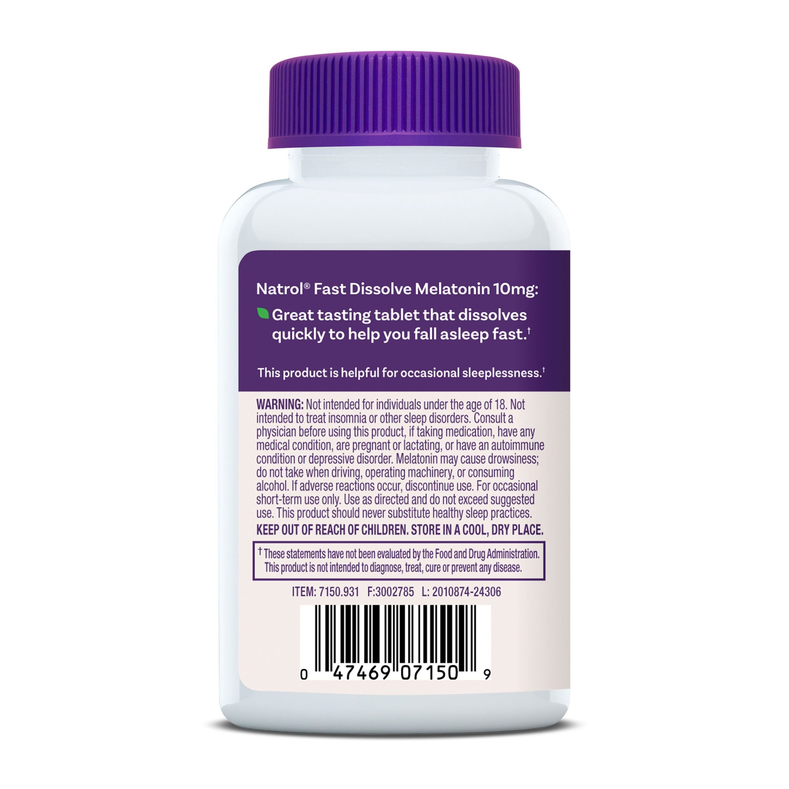 NATROL_7150_Melatonin_10mg_FD_100Tab_Left.jpg