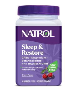 Sleep & Restore Gummies with Melatonin