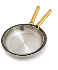 Reserve Stainless Steel Open Fry Pan Set