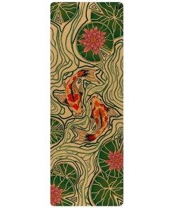 Aura Cork Yoga Mat - Pond of Harmony