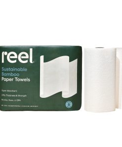 Premium Bamboo Paper Towels - 135 2-Ply sheets per roll