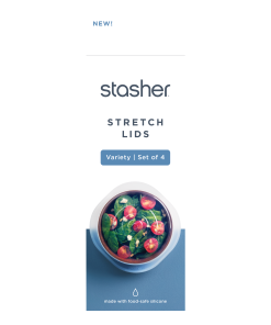 Reusable Stretch Lids Pack