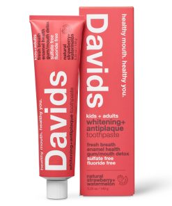 Kids + Adults Premium Toothpaste - Fluoride Free
