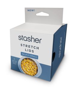 Reusable Small Stretch Lids. 3 pack