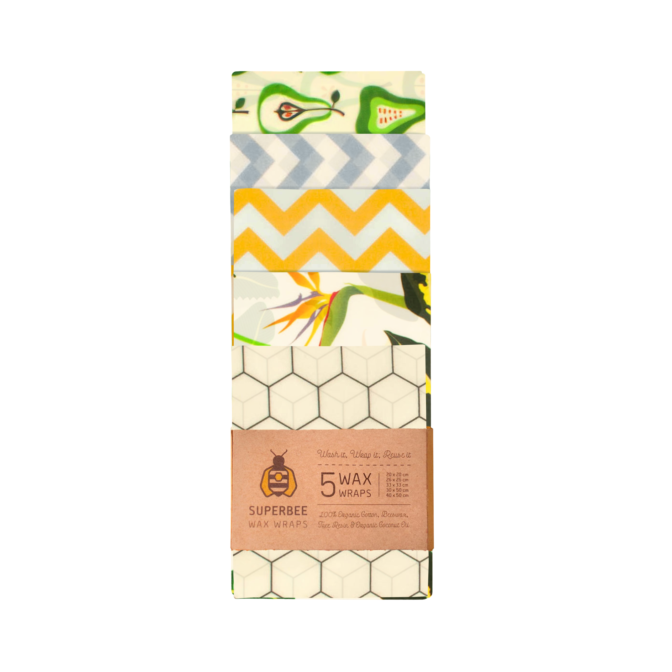 SuperBee_EssentialsBeeswaxWraps_5Pack_Front.png