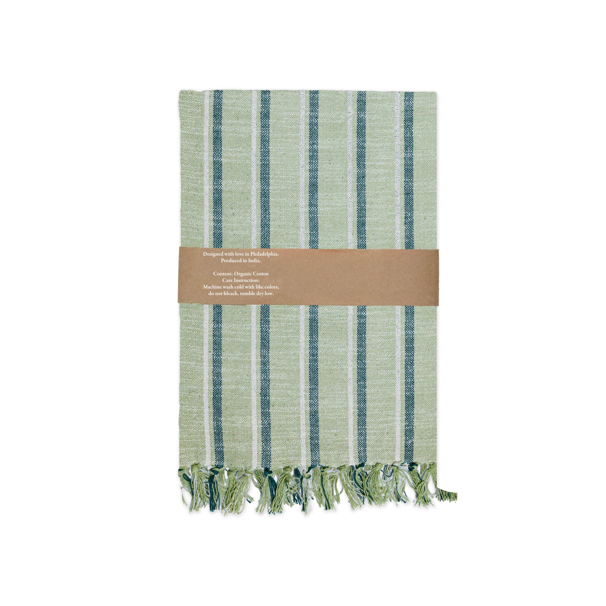 SupraEndura_StripedOrganicCottonKitchentowelSet-Lime_Green_back.jpg