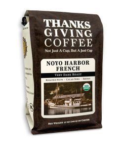 Organic Noyo Harbor French Whole Bean Coffee