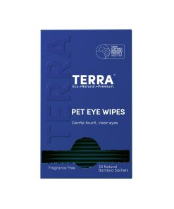 Pet Eye Wipes. Gently Removes Tear Stain. Debris. Discharge & Crust. Individually Wrapped