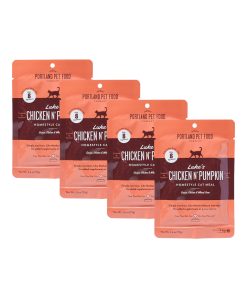 Luke's Chicken N' Pumpkin Homestyle Wet Puree Cat Food Meal. Human-Grade. Grain-Free. 2.6 oz Pouches
