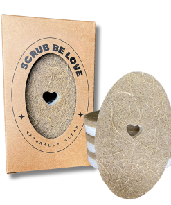 Oval Heart Dish Sponge Pack