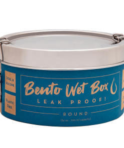 Bento Wet Box™ Stainless Steel Food Container - Large Round