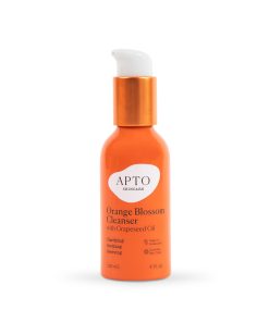 Orange Blossom Cleanser with Grapeseed Oil. Lightly Foaming Face Wash