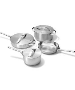 12-Piece Stainless Steel Cookware Set With Complimentary Storaget