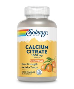 Calcium Citrate Chewable. Orange