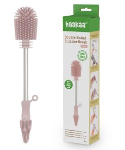 Double-Ended Silicone Cleaning & Bottle Brush